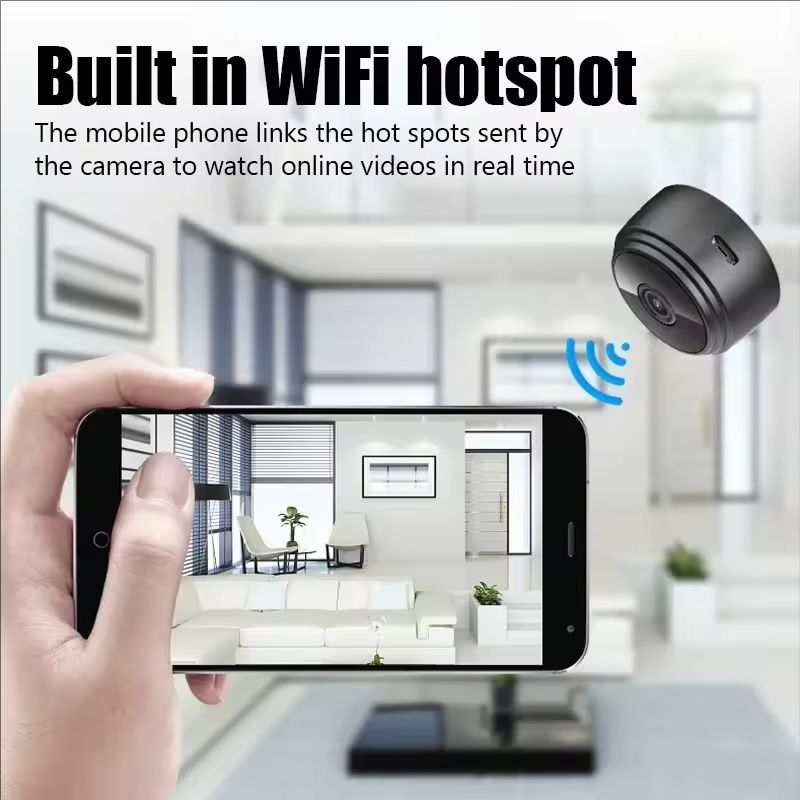 Home Security Premium - A9 Mini Camera WiFi Wireless Monitoring