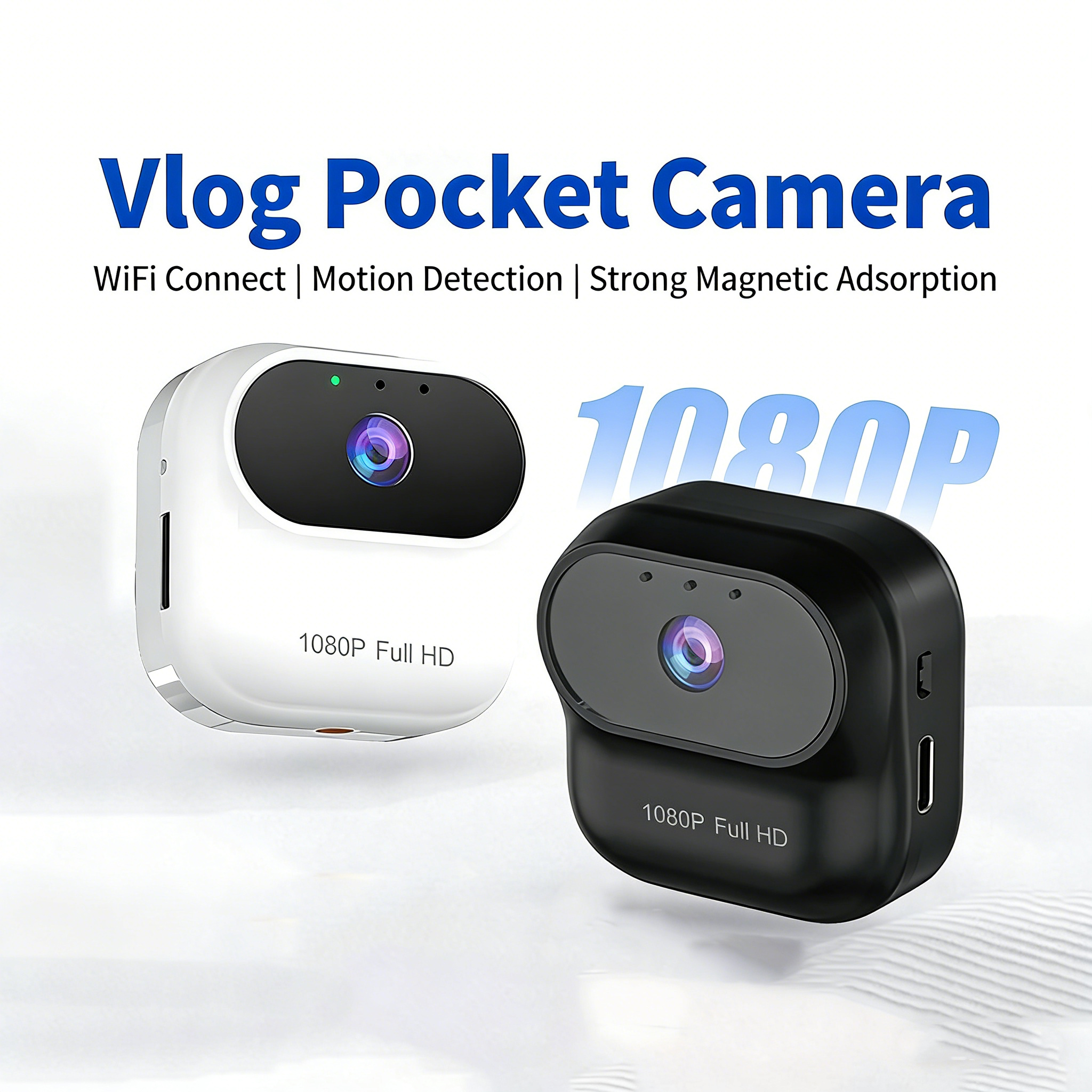 Home Security Premium - Mini Wireless Monitoring Action Camera 1080P