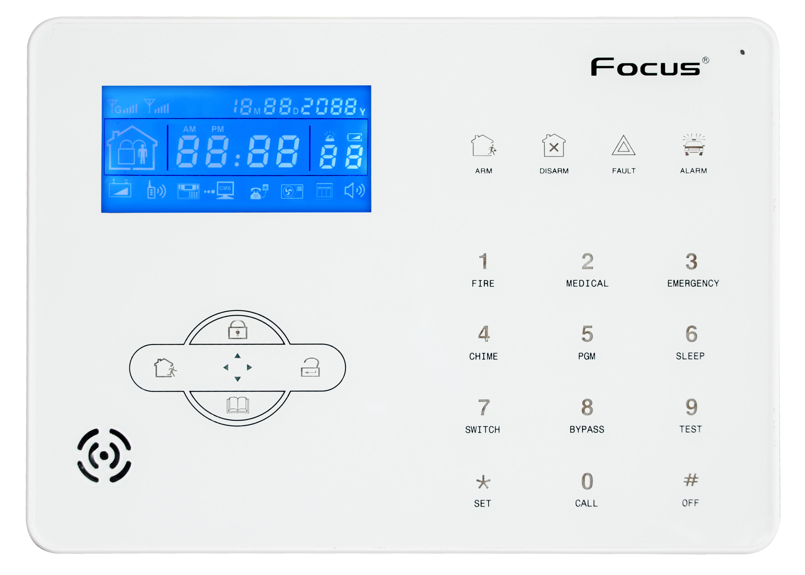 Focus ST-IIIB English Voice Du - Home Security Zones avaliação e preço