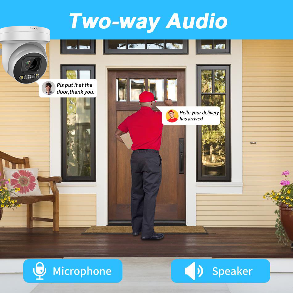 8MP ColorVu PTZ IP Camera 5X Z - Home Security Hikvision avaliação e preço