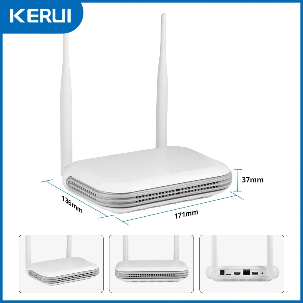 KERUI Mini WIFI Network 8CH NV - Home Security With Cameras avaliação e preço