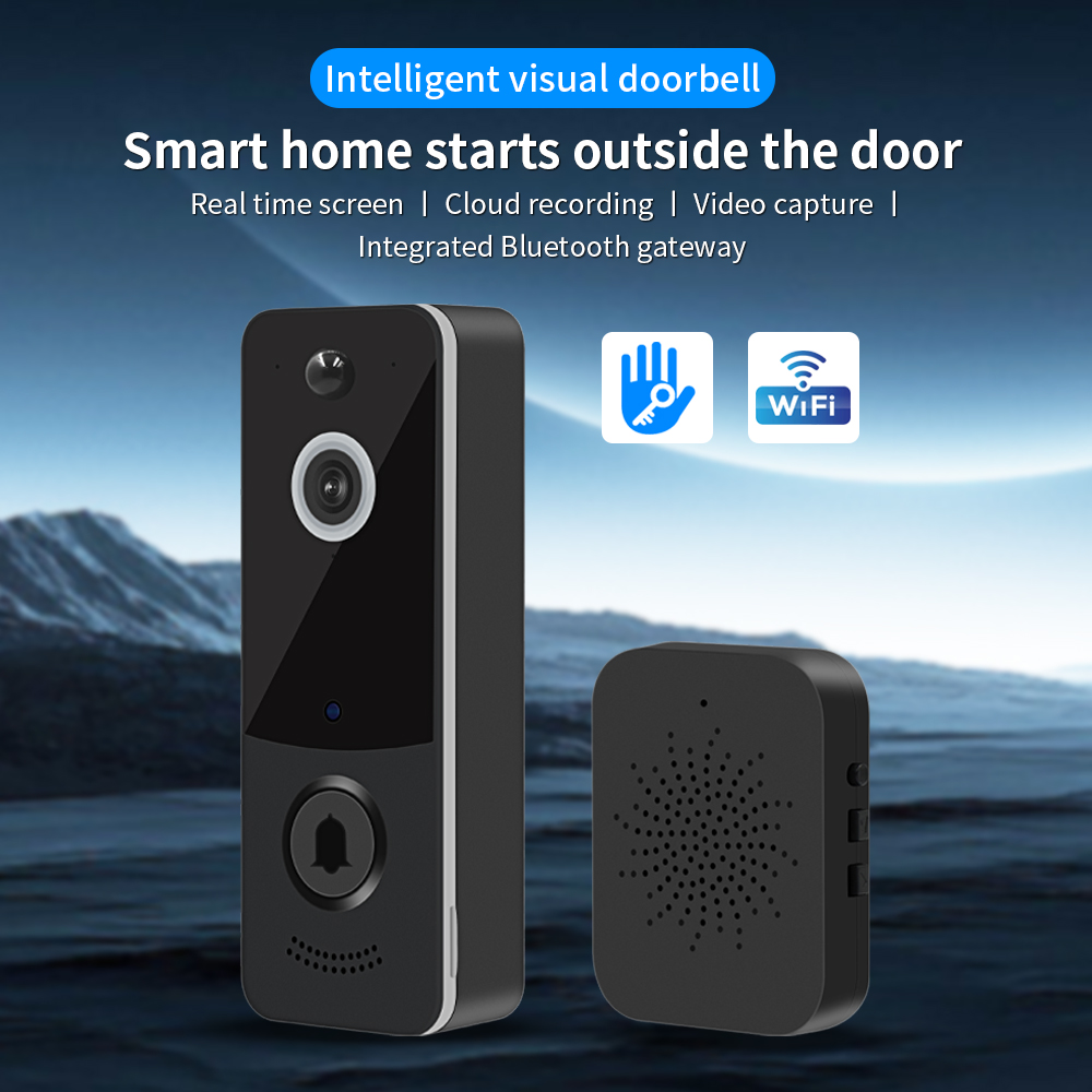 1080P WIFI Video Doorbell TTLO - Home Security Premium avaliação e preço