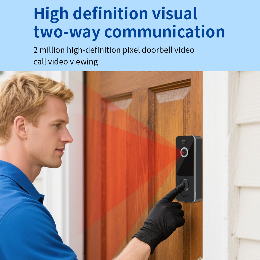 1080P WIFI Video Doorbell TTLO - Home Security Premium avaliação e preço
