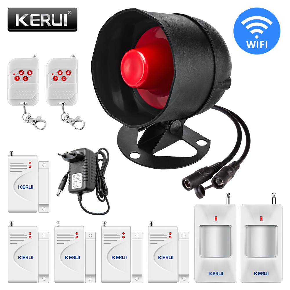 KERUI Tuya Smart WIFI Wireless - Home Security Zones avaliação e preço