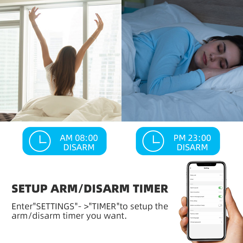 KERUI Tuya Smart WIFI Wireless - Home Security Zones avaliação e preço
