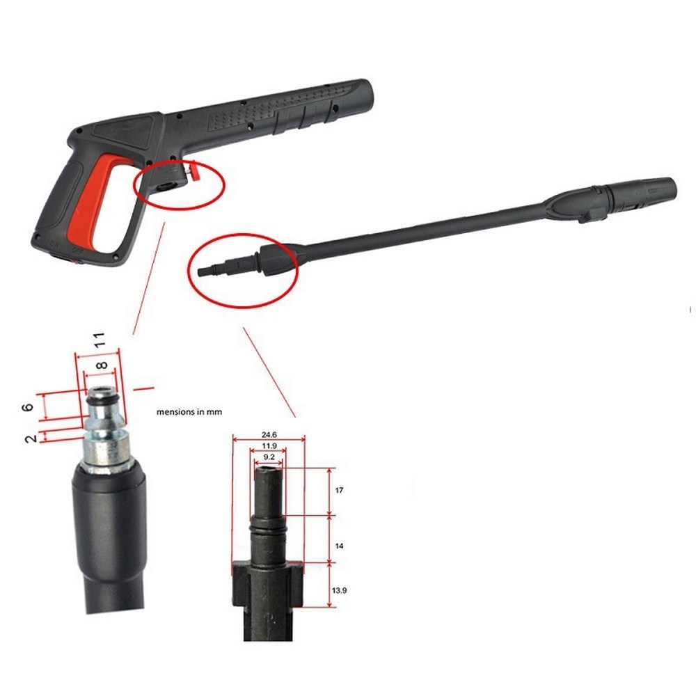 High Pressure Washer Car Wash  - Home Security Gun avaliação e preço