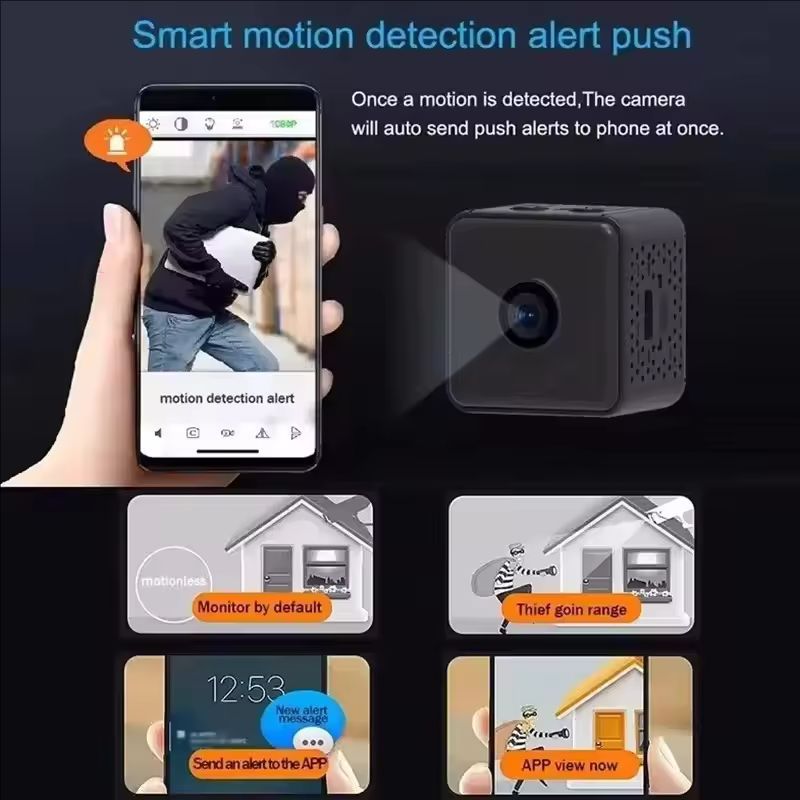 1080p Mini Camera Home Small W - Home Security Premium avaliação e preço