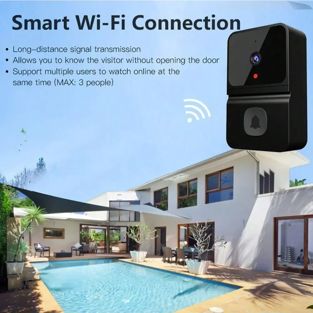 Wireless Doorbell WiFi Outdoor - Home Security Premium avaliação e preço