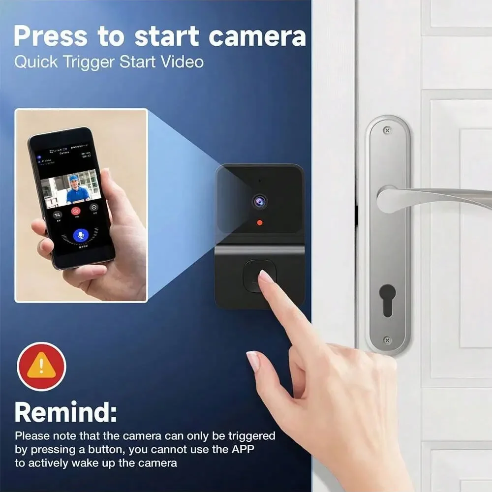 Wireless Doorbell WiFi Outdoor - Home Security Premium avaliação e preço