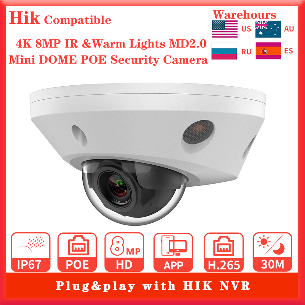 Hikvision Compatible 4K 8MP IR - Home Security Hikvision avaliação e preço