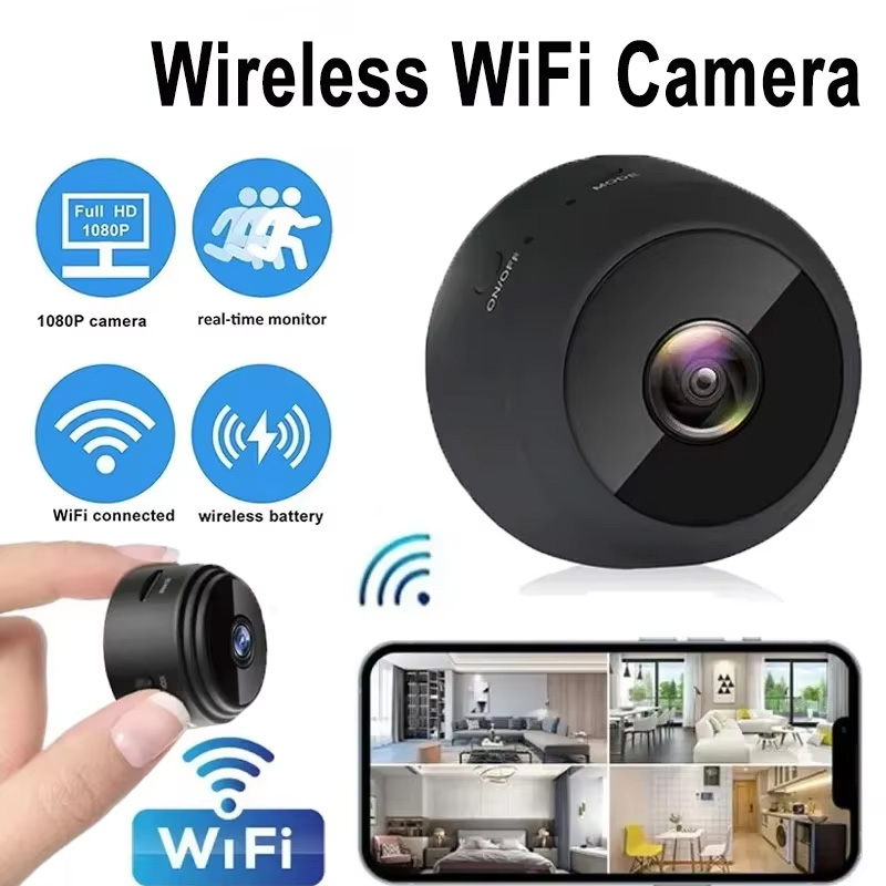 New A9 Camera Wifi 1080p HD Wi - Home Security With Cameras avaliação e preço
