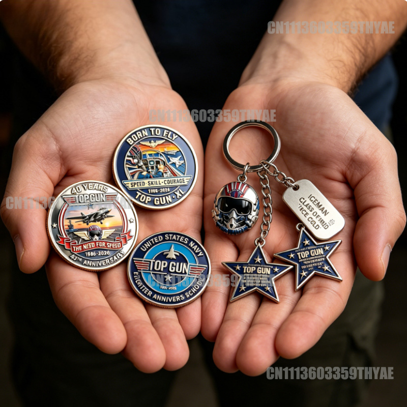 In Stock-Top Gun 40th Annivers - Home Security Gun avaliação e preço