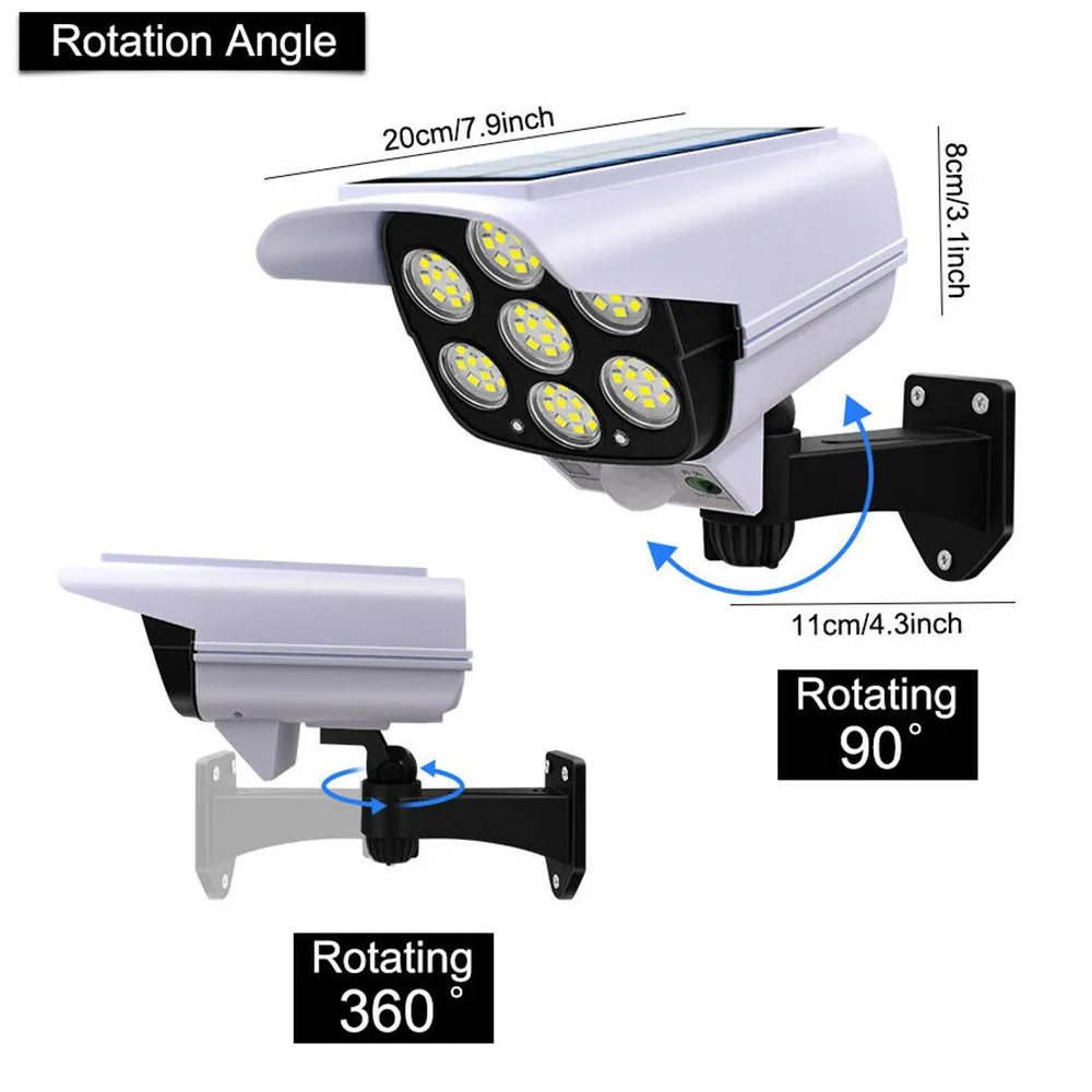 Outdoor Solar Light Motion Sen - Home Security With Cameras avaliação e preço