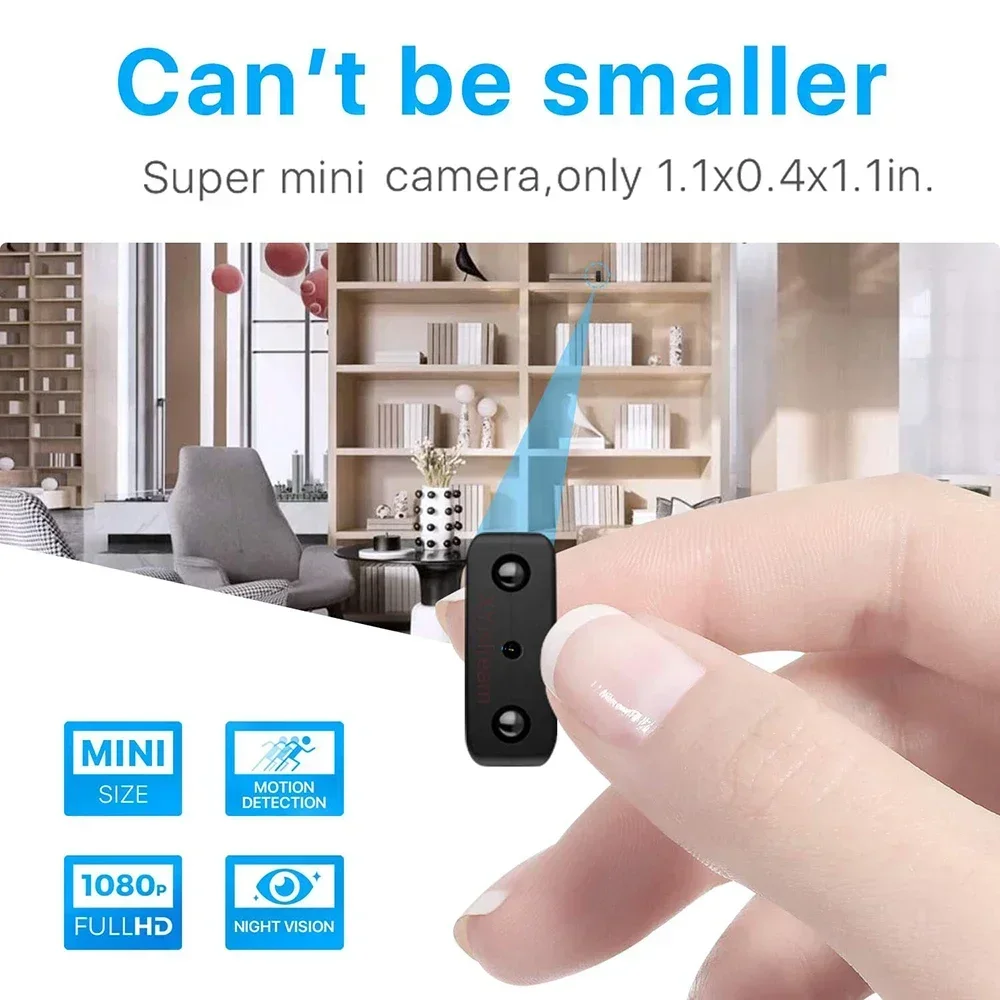 XD Mini Camera IR-CUT, Smalles - Home Security With Cameras avaliação e preço