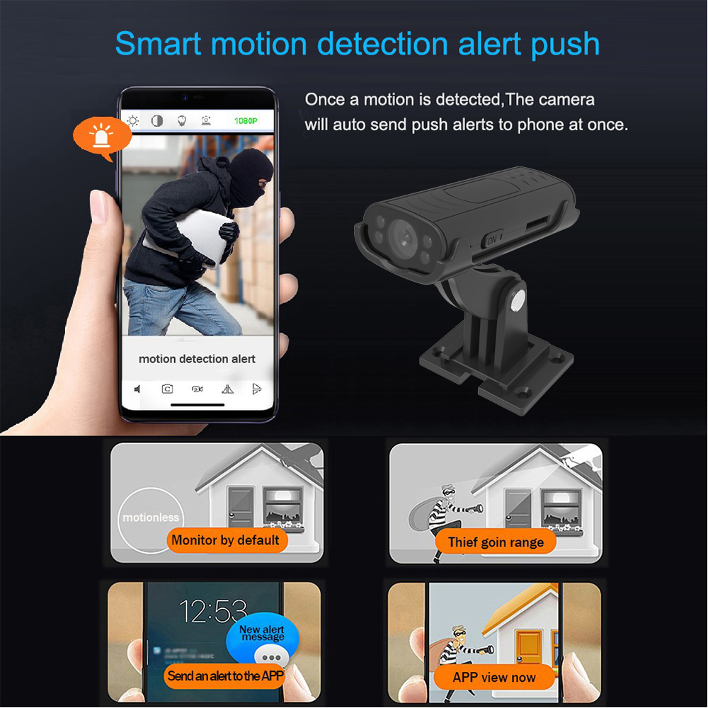 Mini Wireless WiFi Remote Moni - Home Security Premium avaliação e preço