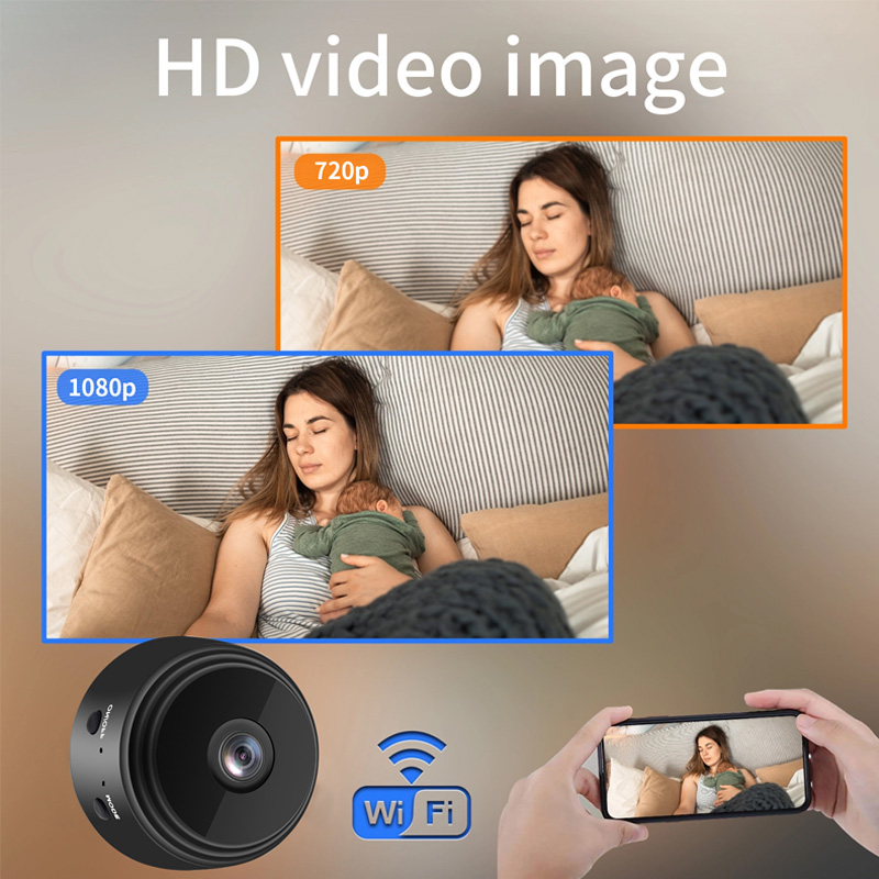 1080P HD Mini WiFi Camera Baby - Home Security With Cameras avaliação e preço