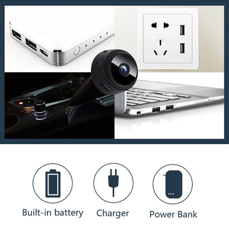 1080P HD Mini WiFi Camera Baby - Home Security With Cameras avaliação e preço