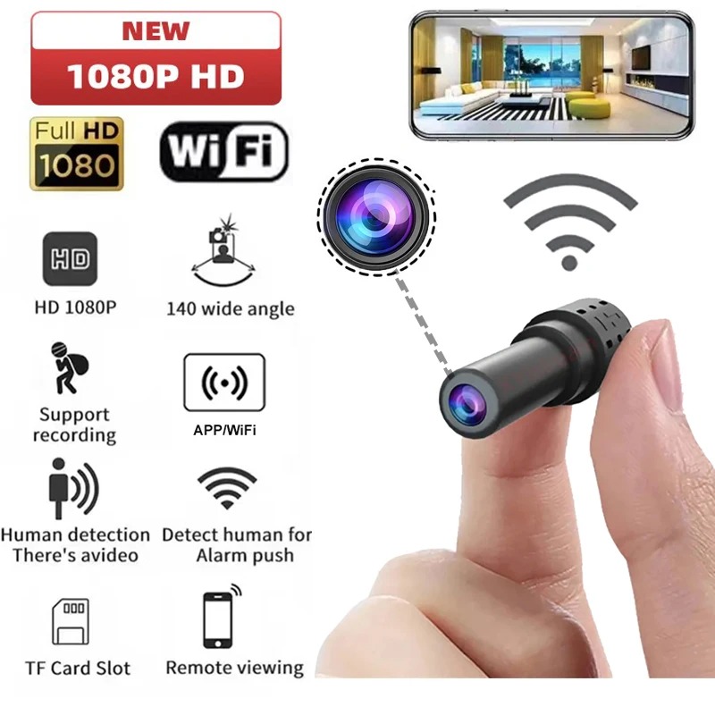 Mini WiFi Camera HD 1080P Indo - Home Security With Cameras avaliação e preço