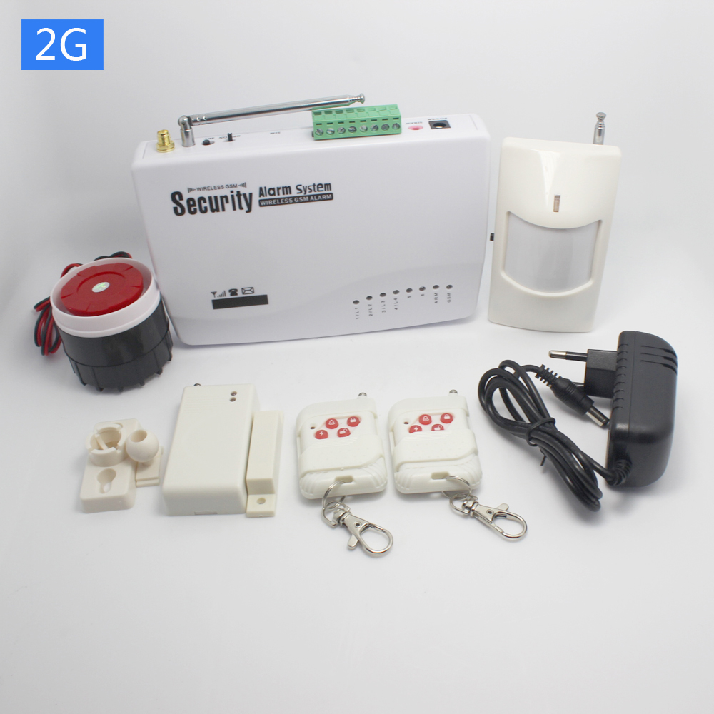 1 Set Home Security GSM SMS Al - Home Security Zones avaliação e preço