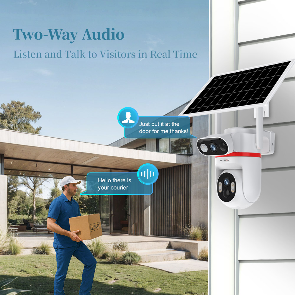 LS VISION Solar Security Camer - Home Security Zones avaliação e preço