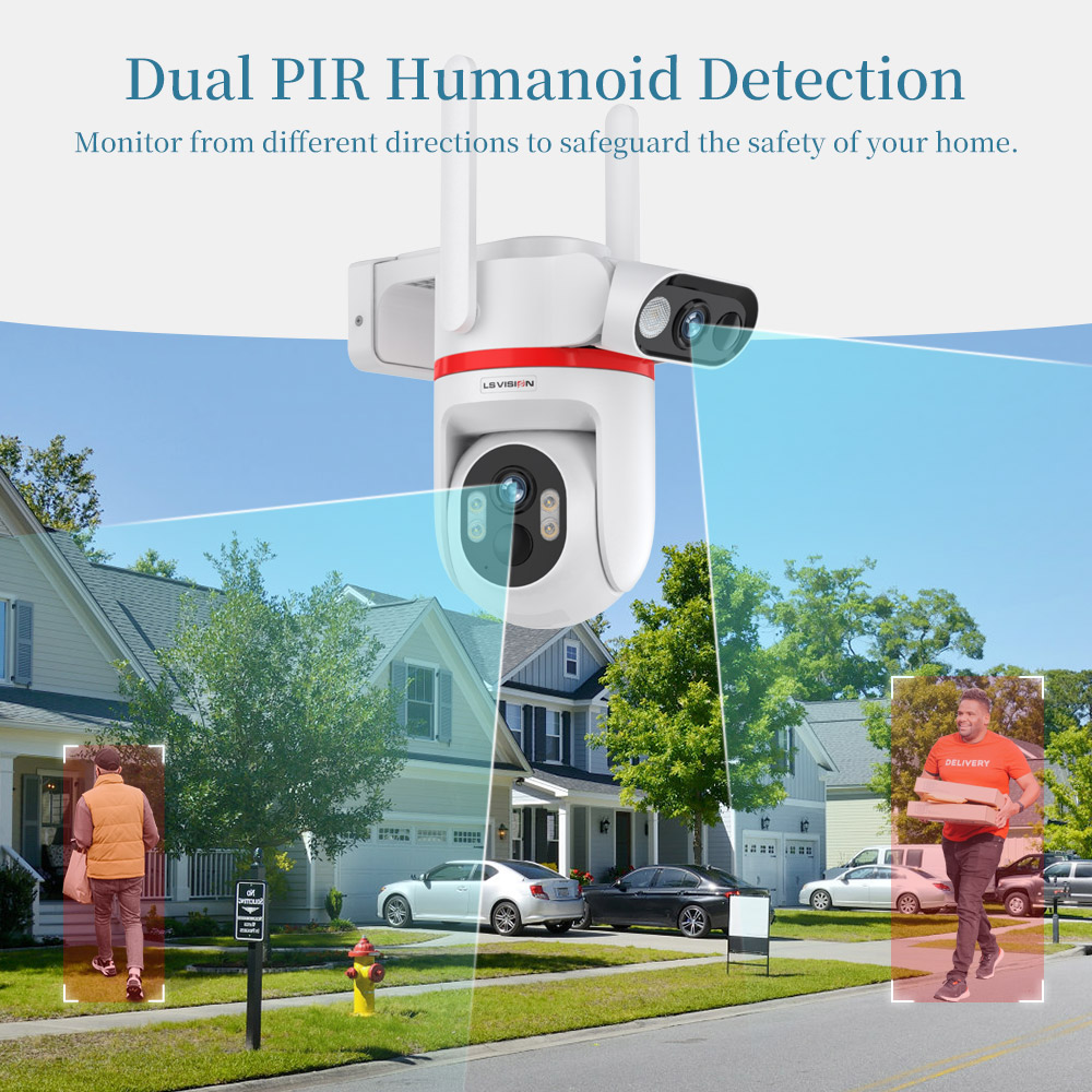 LS VISION Solar Security Camer - Home Security Zones avaliação e preço