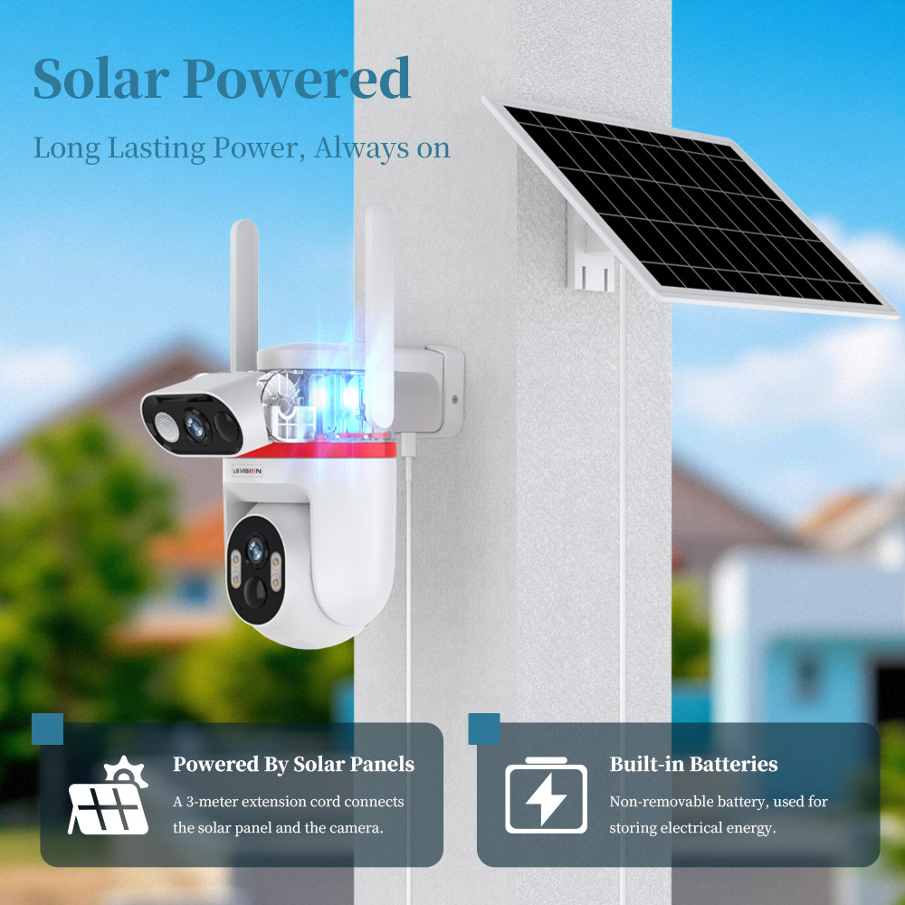 LS VISION Solar Security Camer - Home Security Zones avaliação e preço
