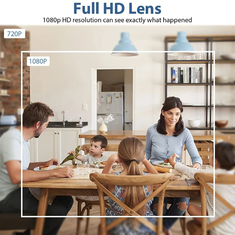 1080P/30fps Camera Wireless WI - Home Security Premium avaliação e preço