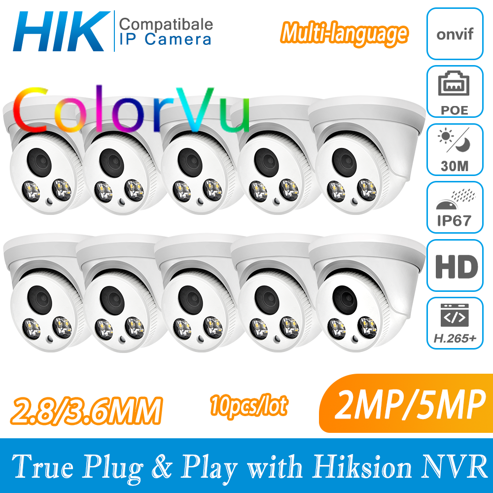 Hikvision Compatible ColorVu 5 - Home Security Hikvision avaliação e preço