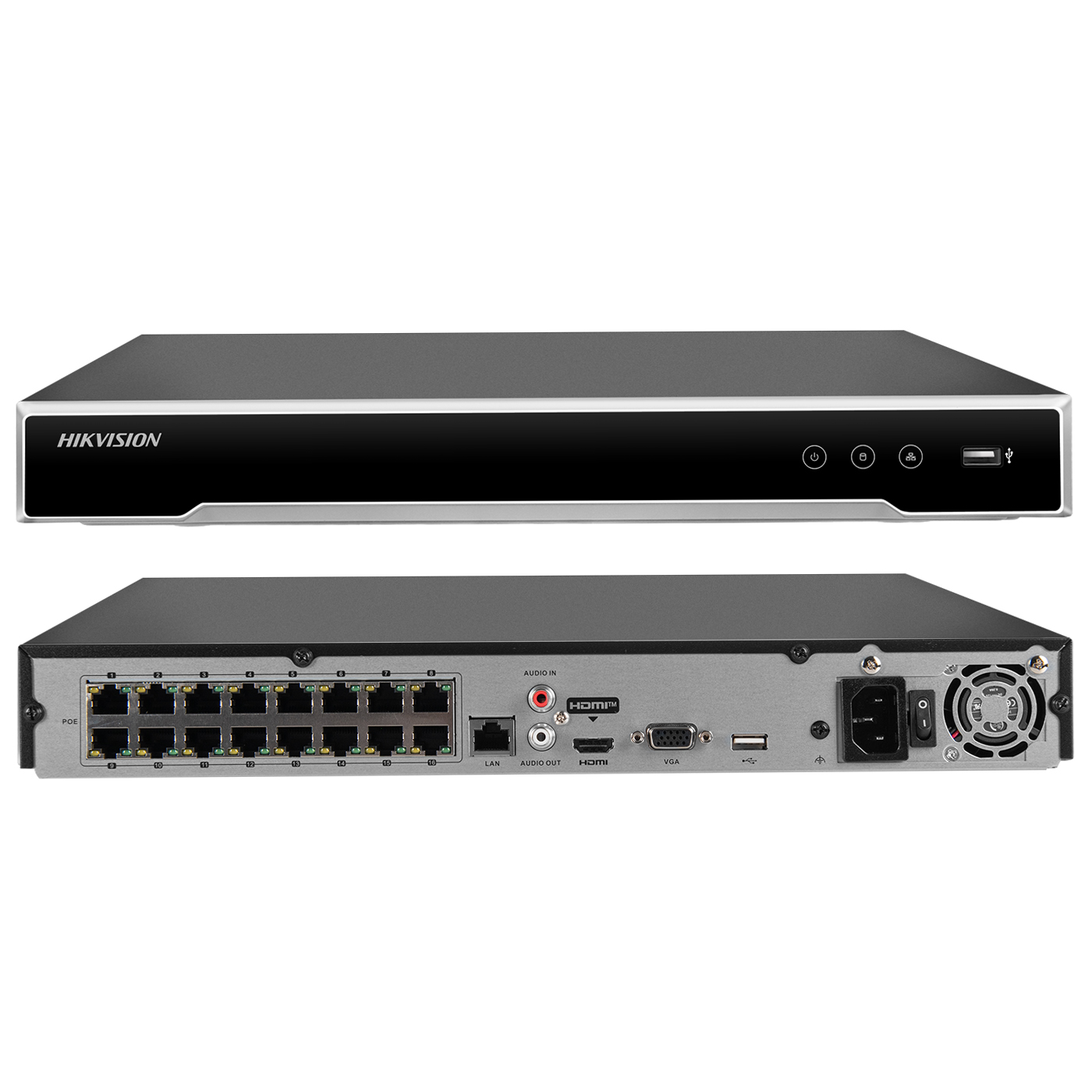 Hikvision NVR 16CH 1U 16 PoE 4 - Home Security Hikvision avaliação e preço