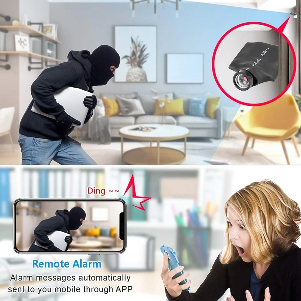 WiFi Mini Camera 1080P HD DIY  - Home Security Premium avaliação e preço