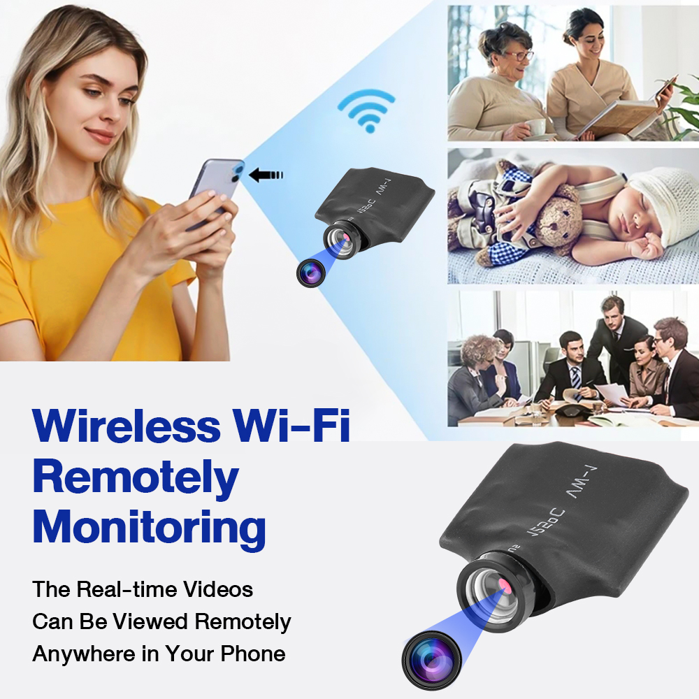 WiFi Mini Camera 1080P HD DIY  - Home Security Premium avaliação e preço