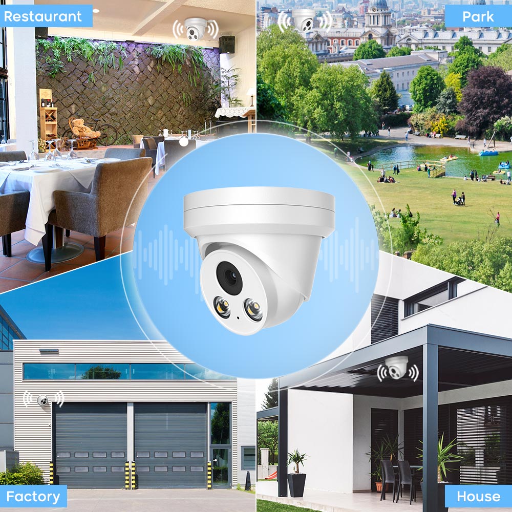 Full Color IP Camera 4MP 5MP 8 - Home Security Hikvision avaliação e preço