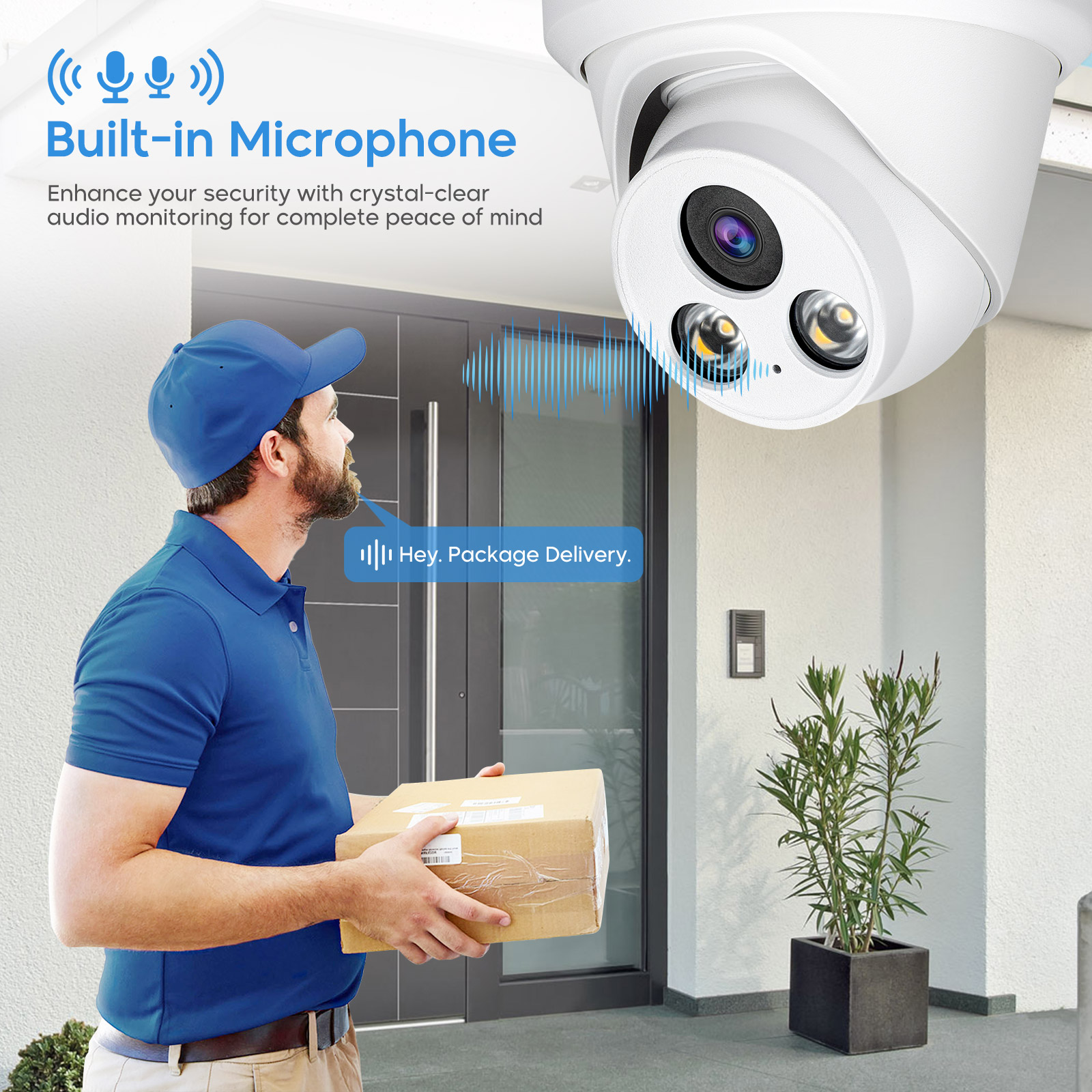 Full Color IP Camera 4MP 5MP 8 - Home Security Hikvision avaliação e preço