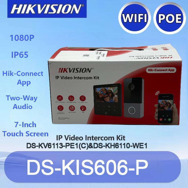 Hikvision DS-KIS606-P 7 Inch C - Home Security Hikvision avaliação e preço