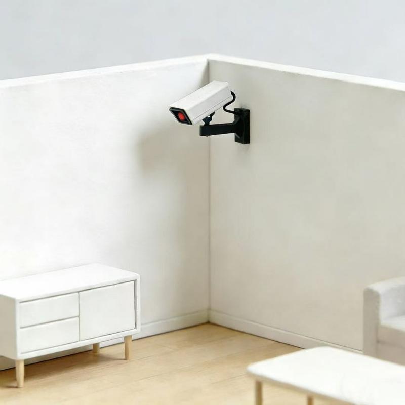1 Set 1 12 Scale Mini Camera S - Home Security With Cameras avaliação e preço