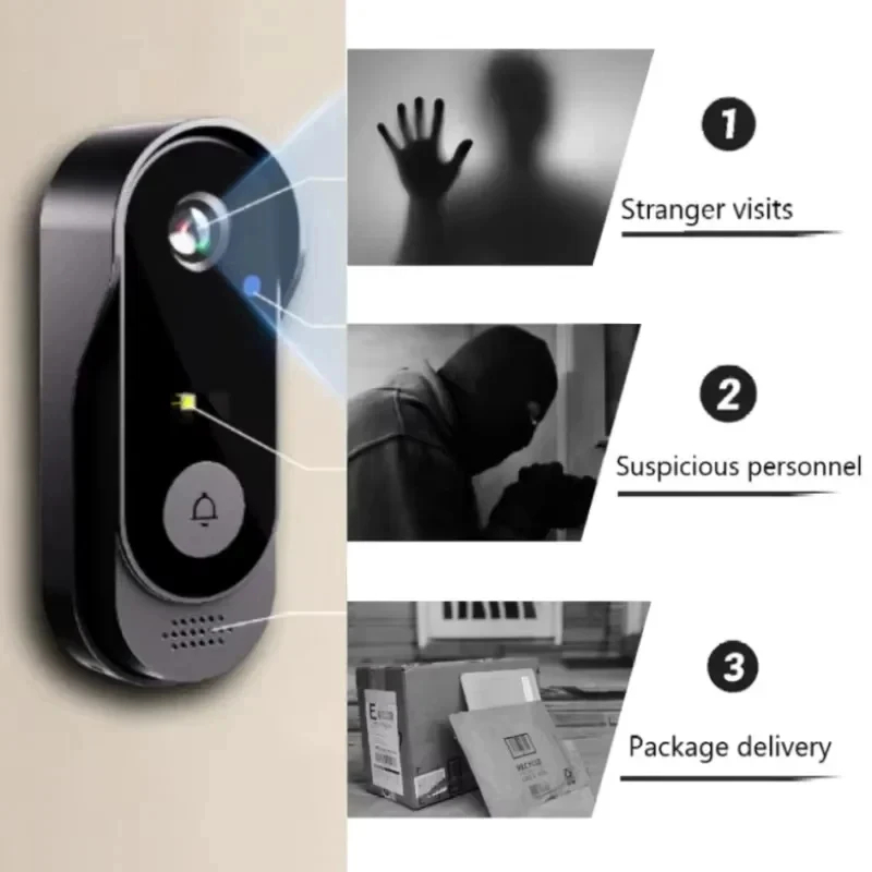 Tuya WIFI Camera Doorbell HD V - Home Security Premium avaliação e preço