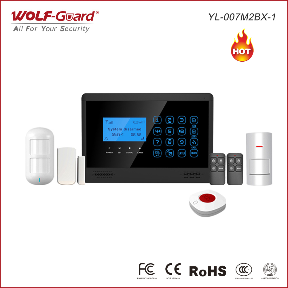 Touch Keypad GSM Security Alar - Home Security Zones avaliação e preço