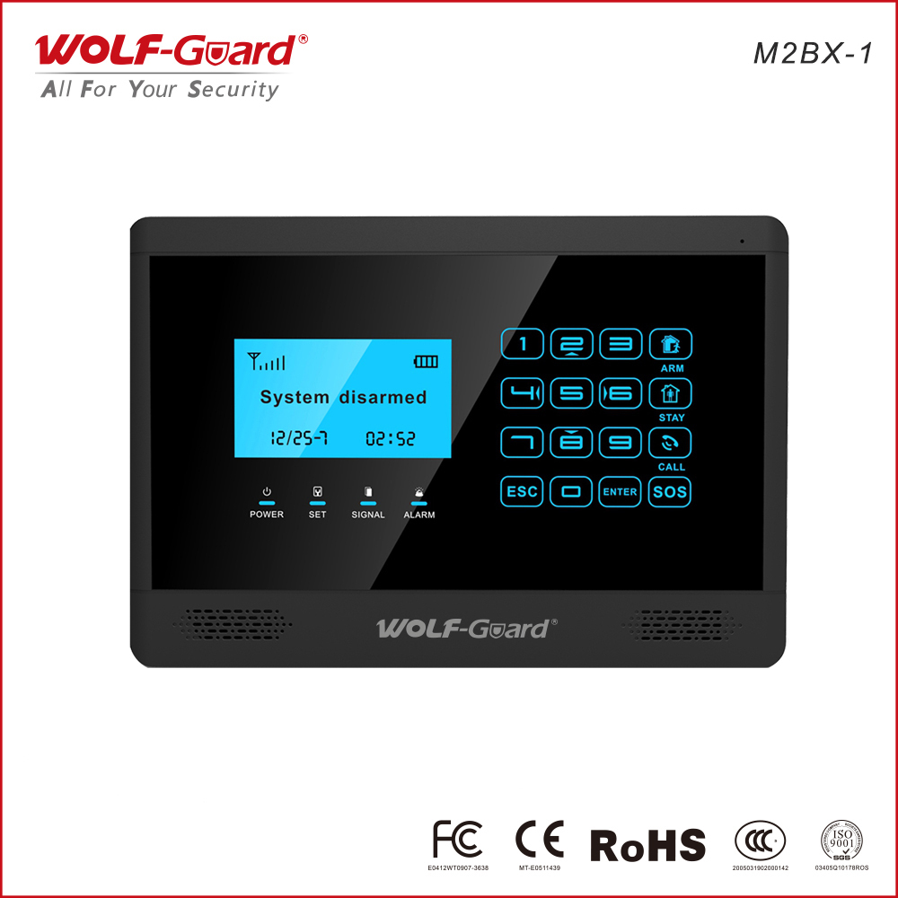 Touch Keypad GSM Security Alar - Home Security Zones avaliação e preço