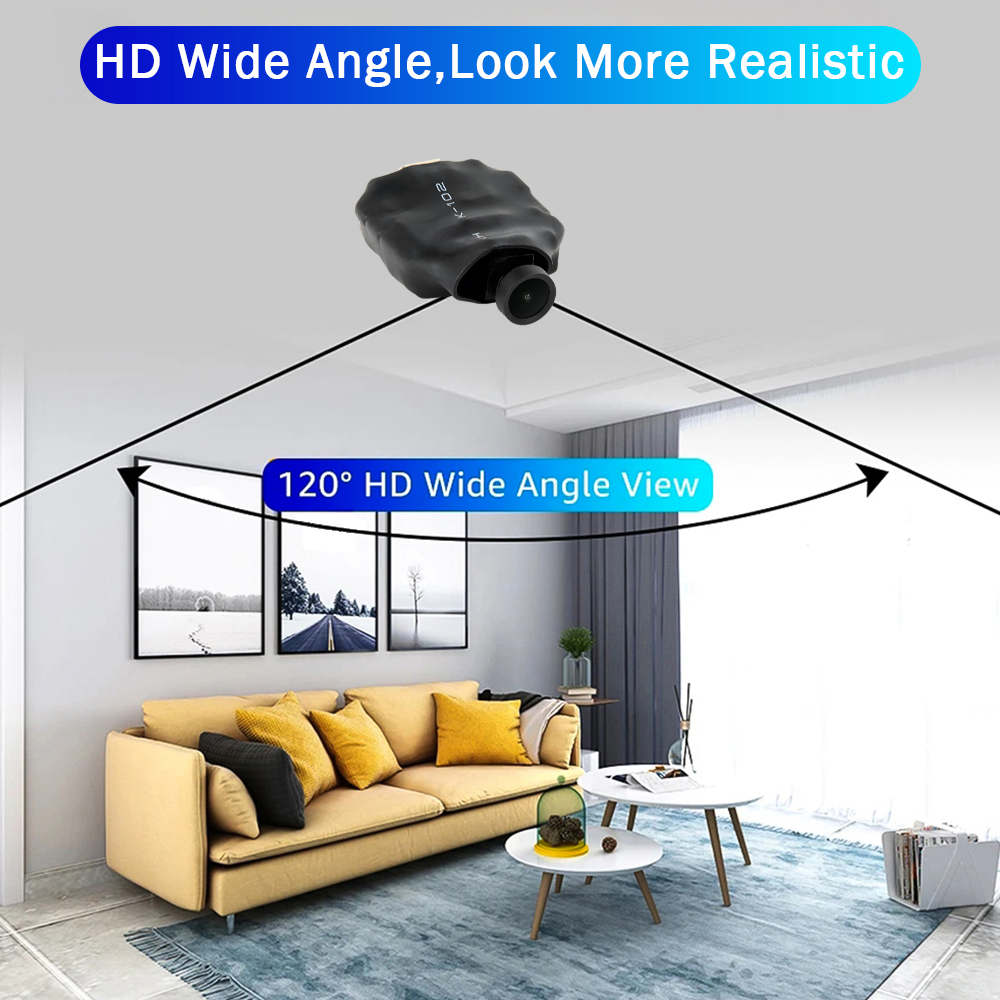 Mini Camera 1080P HD DIY Cam M - Home Security Premium avaliação e preço