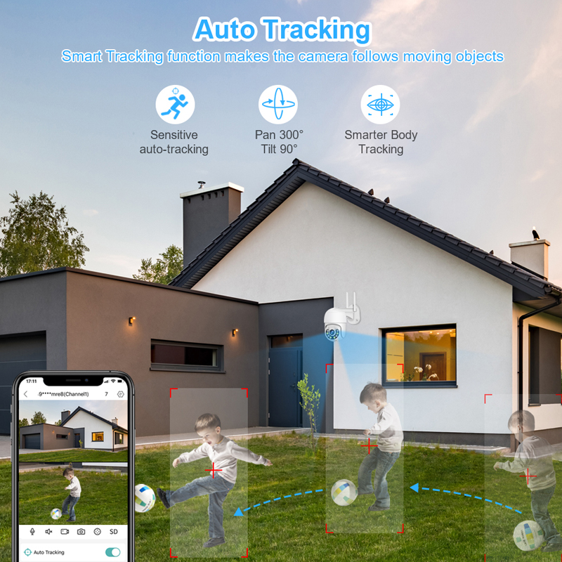 Smar 3MP Wireless CCTV Securit - Home Security Premium avaliação e preço