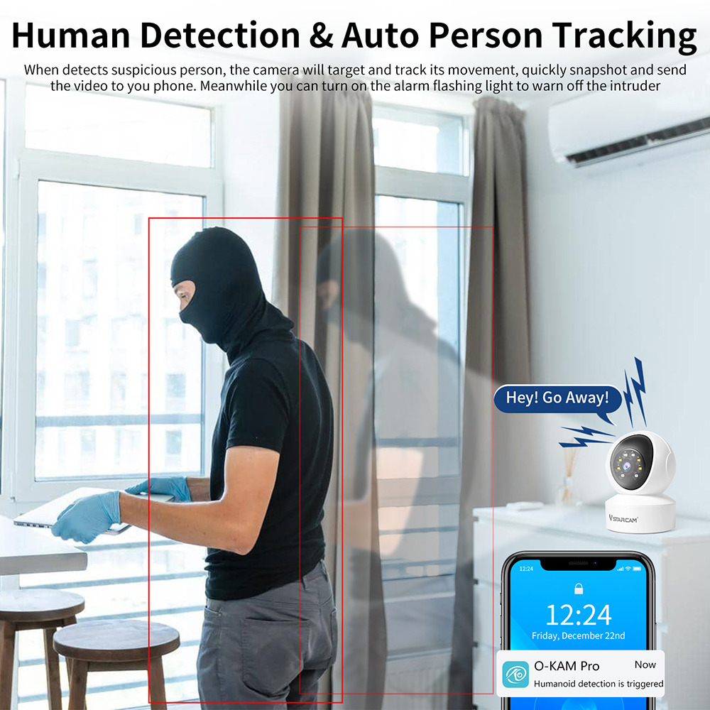 Vstarcam Indoor Security Camer - Home Zone Security Camera avaliação e preço
